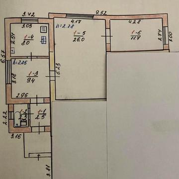Продажа пів будинку 65 м.Бориспіль  вул.Дружби