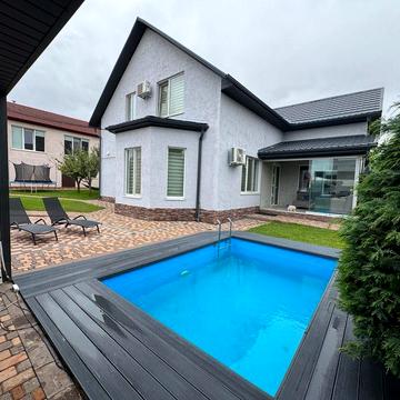 Будинок 204м2 + будинок для гостей 120м2, 7 соток. Великий Дальник