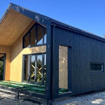 Каркасний будинок 85 м2 «Під Ключ». Барнхаус. 3 комплектації.