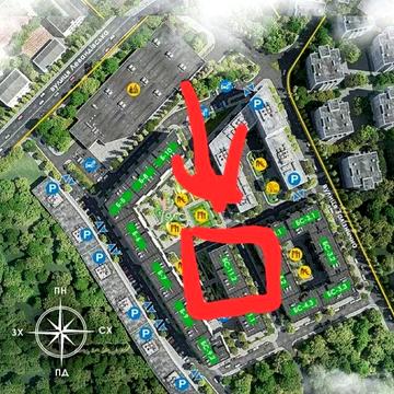 Власник Шенген 1-кім.  45м.кв ЖК Шенген