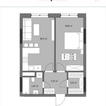 Продаж 1км квартира 47мКв Трускавецька 48_ГалЖитлоБуд_ВЛАСНИК_Львів
