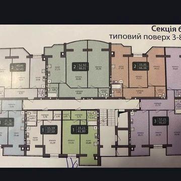 Квартира в жк Ковалівський 6 - секція переуступка ЖК Ковалівський