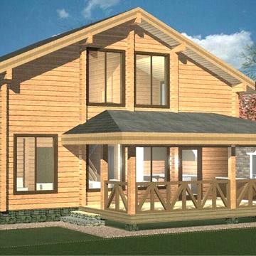 Продається дерев’яний будинок. Біля ставка