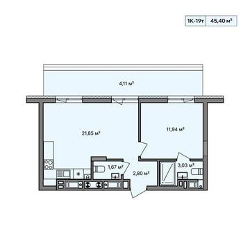 Продаж 1 кімнатної квартри. Ужгород. ЖК CENTRAL PARK