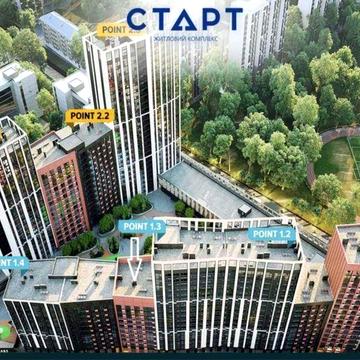 2 кімнатна квартира ЖК Старт