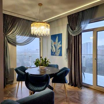 видовая 3х ком квартира в жк Корфу,место в паркинге