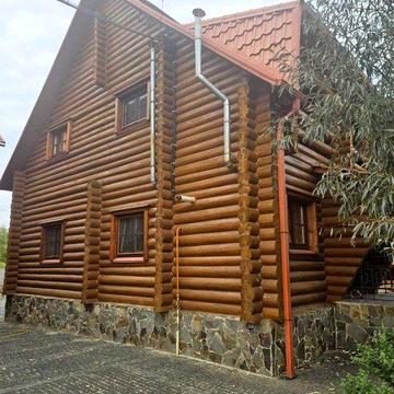 Оренда зрубу. Екобудинок 165 м² з каміном, Бучанський район