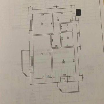Продам 2к квартиру в новобудові, 64кв.м. в цеглі, центр