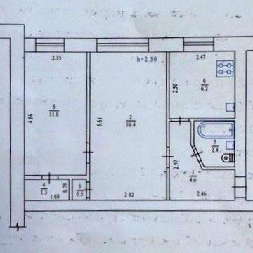 Продам 2х кімнатну квартиру в центрі