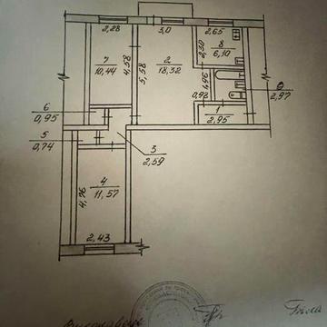 Продам 3-х ком квартиру на СОЦГОРОДЕ