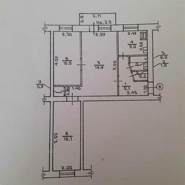 Квартира в центральній частині м. Івано-Франківська