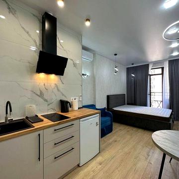 Продам студию в ЖК Родос  с балконом ЖК Родос