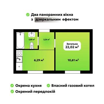 ЖК Oazis Hills забудовник квартира з Газом Без % Софіївська Борщагівка ЖК Oazis Hills