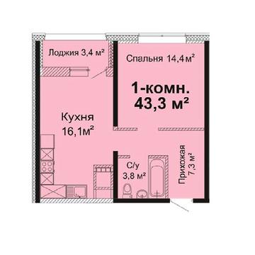 Продаж 1к Квартира Варненська вулиця ЖК Скай Сити