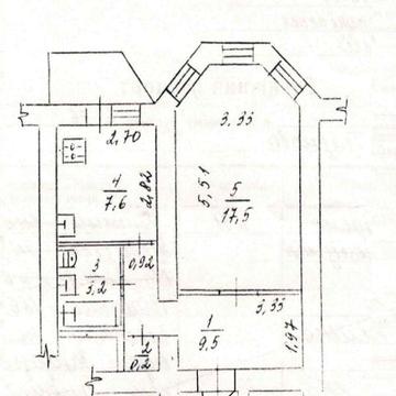 1к. велика 39м.кв. Центр. Цегляний будинок.