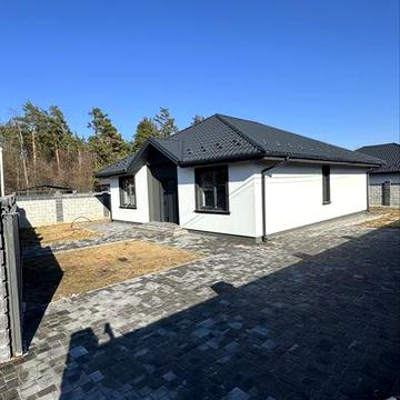 Одноэтажный дом с газом в коттеджем городке