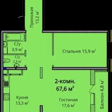Продаж 2к квартири Альтаїр-3, Одеса, Київський р-н ЖК Альтаїр-3