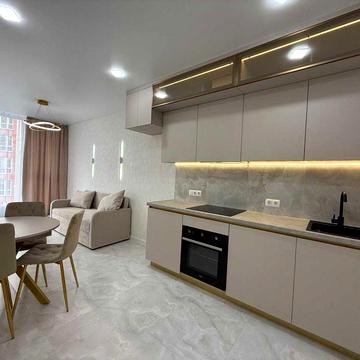 1 комнатная квартира 38 м2 Ремонт Мебель Техника ЖК Акварель 8