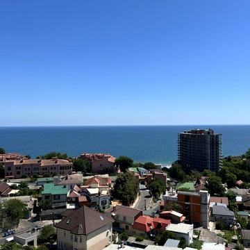 1 комнатная 42м2 с Двумя Балконами ЖК Посейдон 16 Фонтана