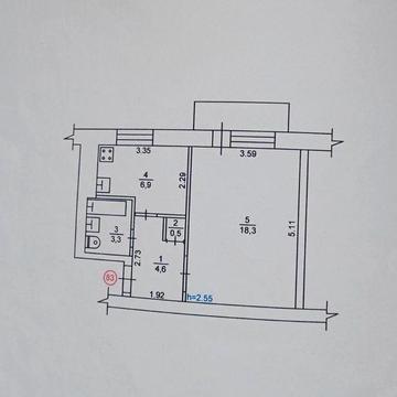 Продам  1 комнатную  квартиру недорого ЖК Жилой фонд 91-2000-е