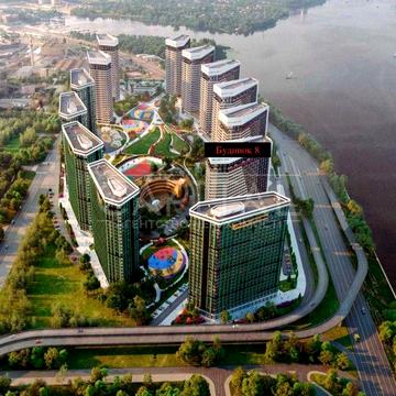 Без %, Продаж 2 кімнатна квартира ЖК GREAT,  Дніпровська набережна ЖК Great