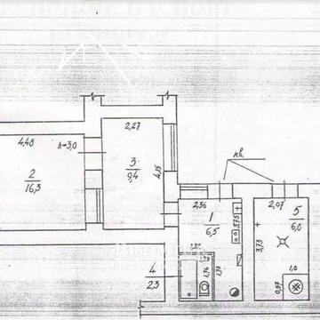 2х кім. квартира 43м2 Центр район Нового ринку 19500 у.о.