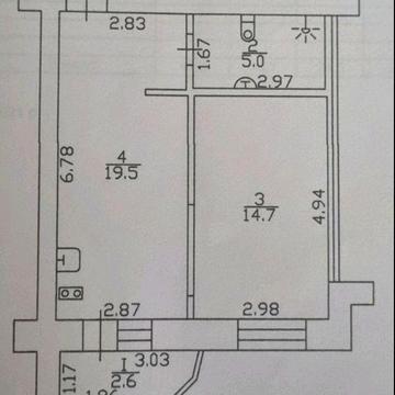 Однокімнатна квартира з меблями і технікою в тихому районі