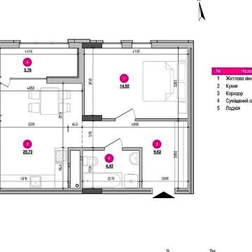 Продаж 1к Квартира Хмельницького Богдана вулиця ЖК Містечко Підзамче