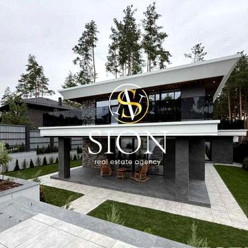 Дизайнерський HI-Tech будинок 306м 13сот.Ходосівка.Лісники.БЕЗ%