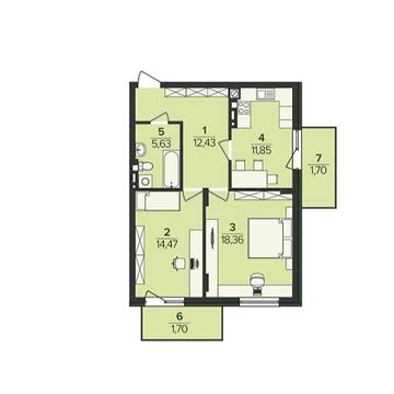 Продаж 2к Квартира Свободи вулиця ЖК Южный Deluxe