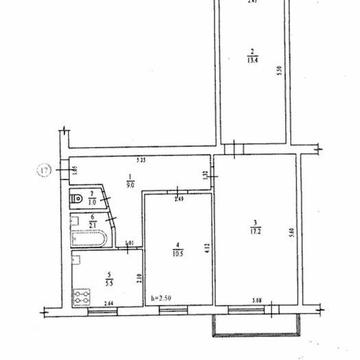 Продаж 3-х кімнатної квартири