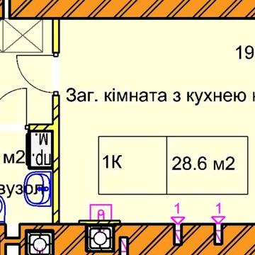 Смарт квартира 28,6 м2 від забудовника, відділ продажу ЖК Panorama de luxe