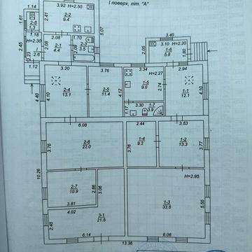 Будинок 186 м2 на 10 сотках з газовим опаленням. Село Мощун. Без %%