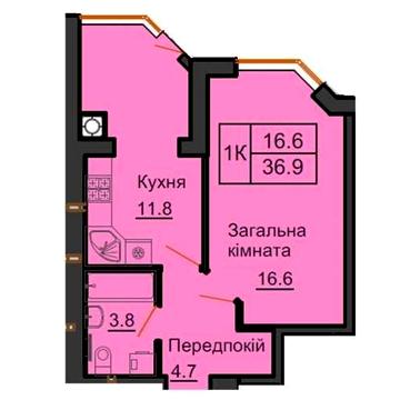 ‼️ Продам чудову 1к квартиру 36,9м2 Софія Резиденс & Резиденція ЖК &quot;Софія Резіденс&quot; від Мартинова,