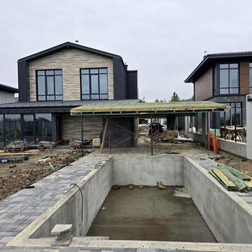 Будинок 235 м2 ціна з ремонтом басейном камін тепл насос с. Ходосівка