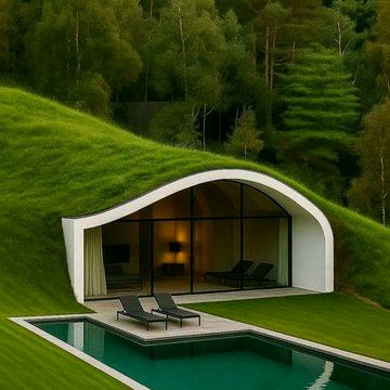 Продається підземний будинок із надійним укриттям — 130 м²