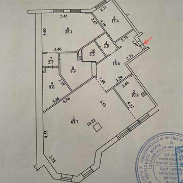 Без% Продаж 161м2 4кімн Гетьмана Скоропадського 39 Льва Толстого центр ЖК Граф Толстой