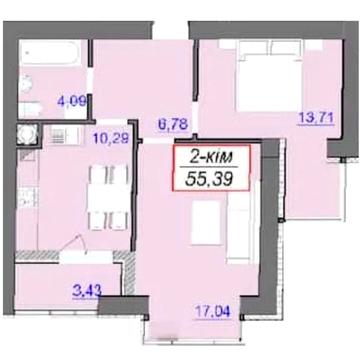 2-кім. кв.Каскад. Вигідна ціна. Розтермінування