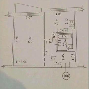 Продам 1к квартиру пер. Баварский