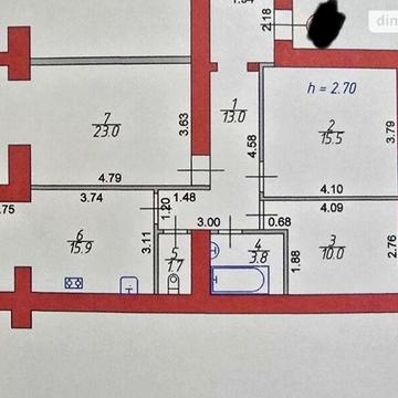 Продаж 3к Квартира Дмитра Іващенка вулиця ЖК ул. Иващенко, 1а