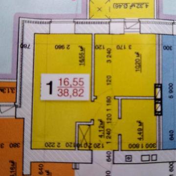 Новобудова Продам 1 кім. квартиру з коміркою  в ЖК Олімпійський по вул ЖК Олімпійський