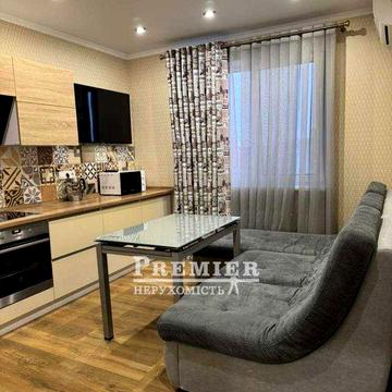 1-кімнатна квартира 41,4 кв.м в новому ЖК на Сахарова Сучасний ремонт