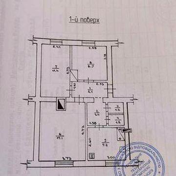 3-кімнатна квартира для бізнесу у центрі міста