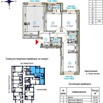 ТОП! Видова 3К ЖК SKY AVENUE вул.Святослава Хороброго Соломянка Центр ЖК Скай Авеню