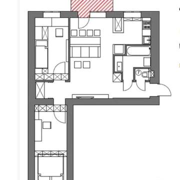 Продам 3к квартиру Дніпровське(КПК)