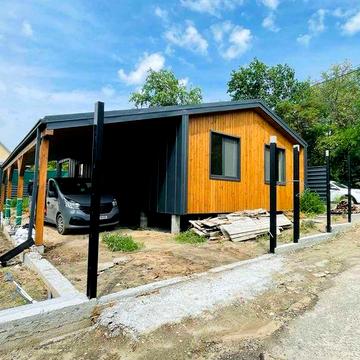 Будинок у стилі Barn House біля Києва в с. Віта Поштова з ремонтом