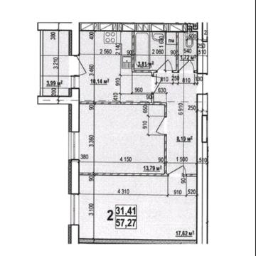 Новострой ЖК Мира-3 в продаже 2 ком квартира дом с коммуникациями .L ЖК мира 3