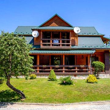 Елітний будинок для відпочинку, басейн, сауна, камін, 12 соток