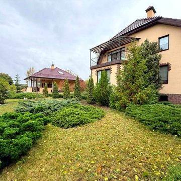 Готові Будинок 450м2 + Гостьовий будинок 200м2 під Києвом! 41 сотка!