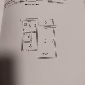 Продаж 1-кімнатної квартири